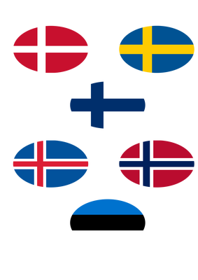 Flags of Nordic countries