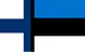 Flags of Finland and Estonia